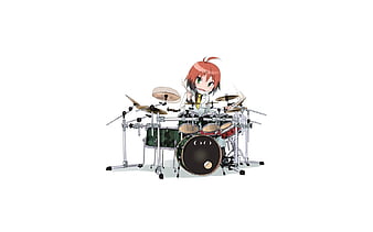 Drum and bass Anime Art Electronic dance music, Anime, television, manga  png | PNGEgg
