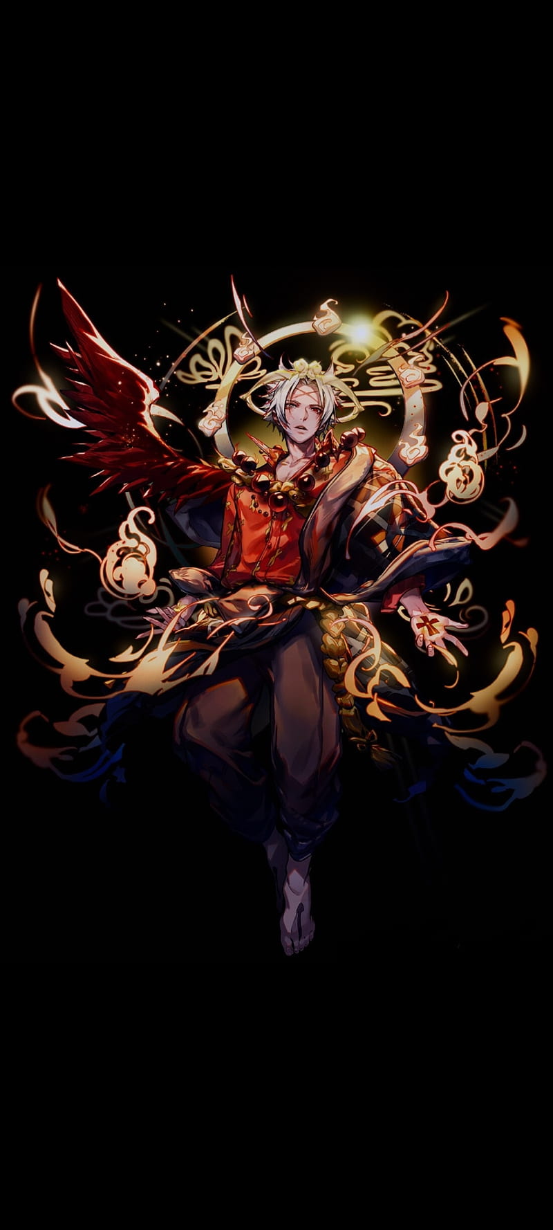 Wallpaper ID: 383466 / Anime The God of High School, Jin Mori, 1080x1920  Phone Wallpaper