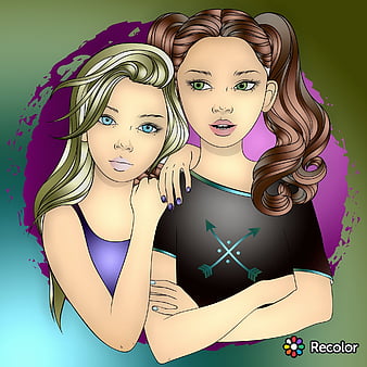 Best Friends Forever - Desenho de julinhahfofah - Gartic