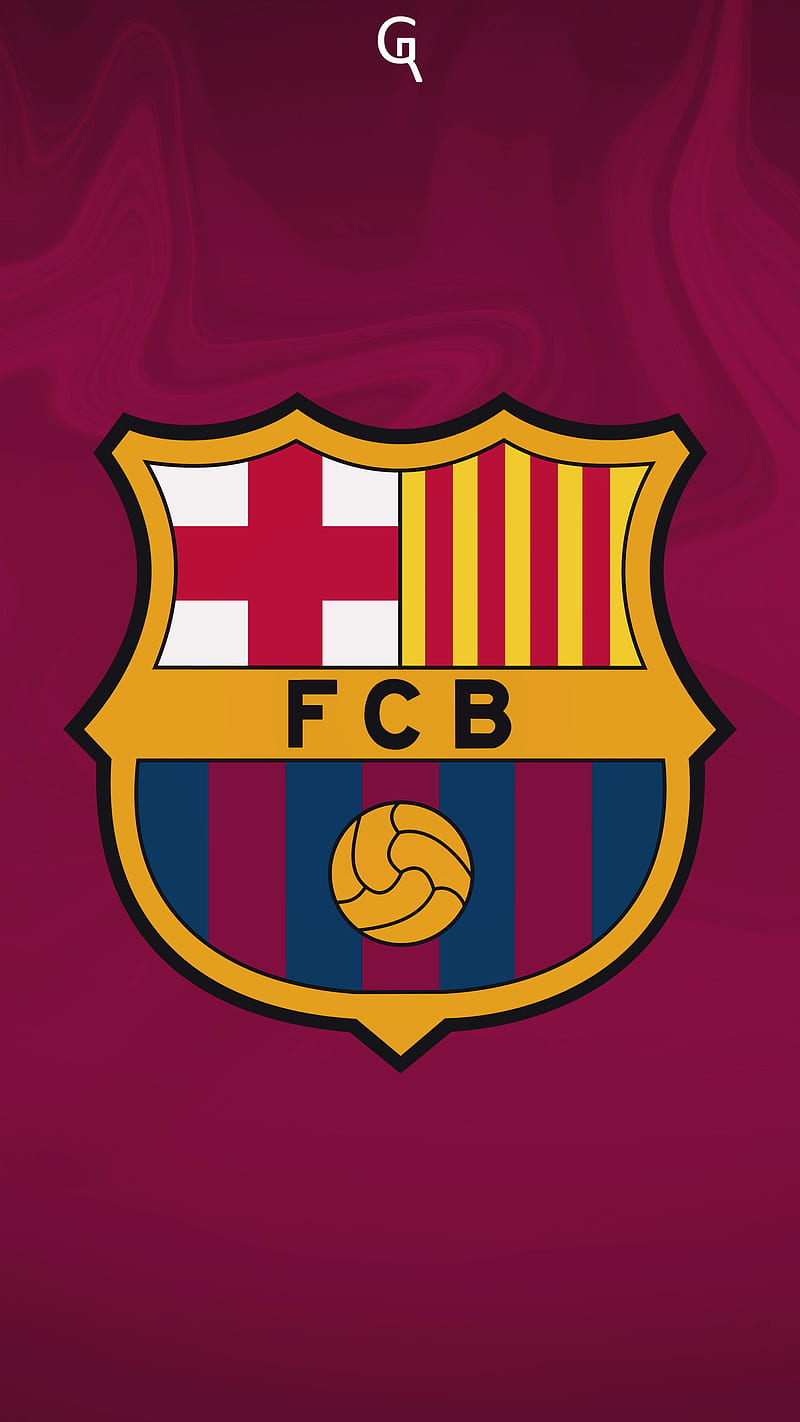 FC Barcelona, barca, club, emblem, football, logo, soccer, HD phone wallpaper