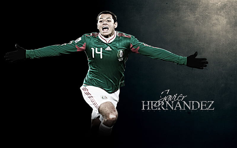 football, Javier Hernandez, Mexico, Chicharito, HD wallpaper