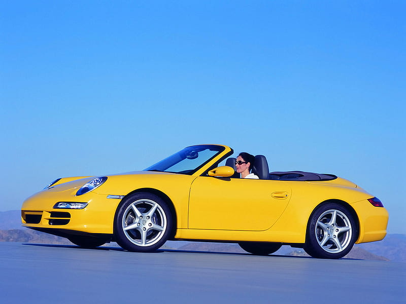 2005 Porsche 911 Carrera S, Convertible, Flat 6, HD wallpaper