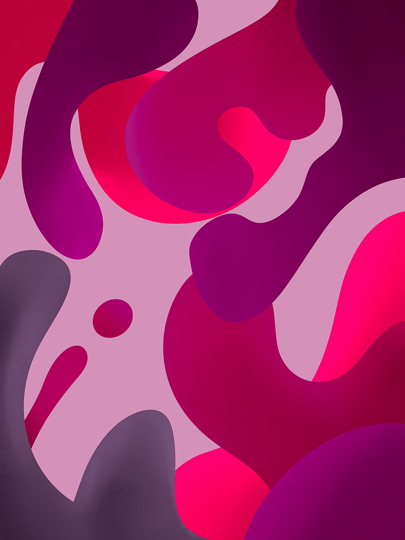 abstract, graphic design, purple background, HD phone wallpaper