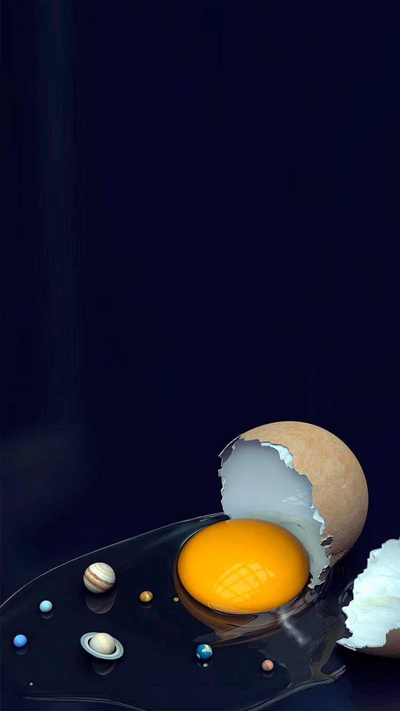 egg yolk solar system