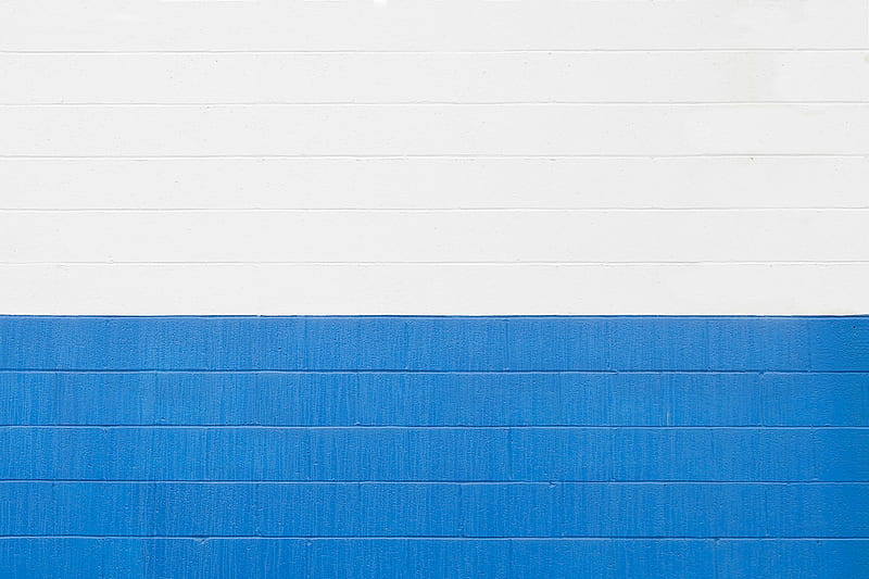 wall, brick, texture, white, blue, HD wallpaper
