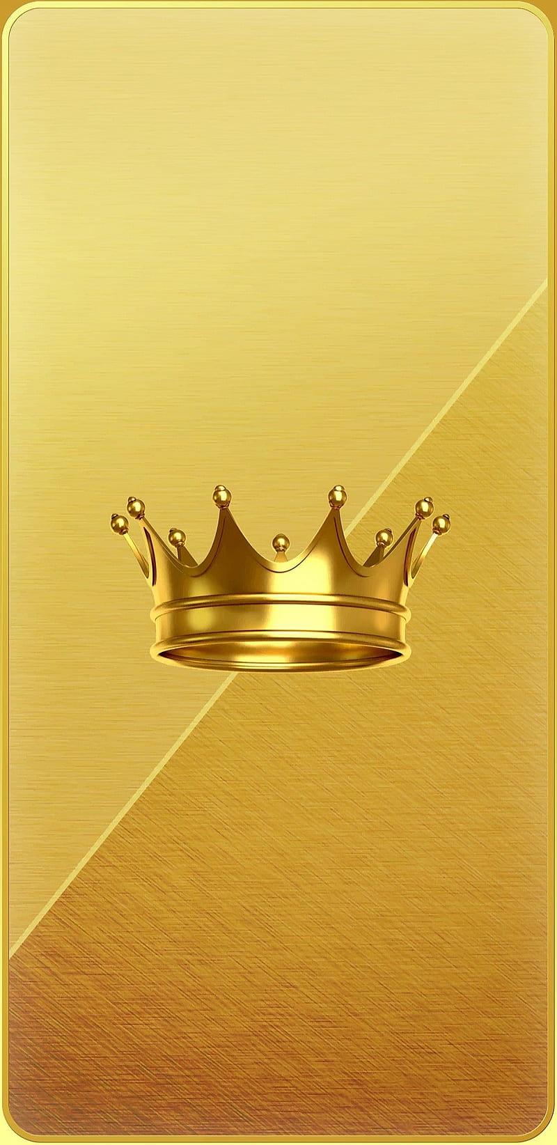 Kings Crown, gold, golden, king, HD phone wallpaper