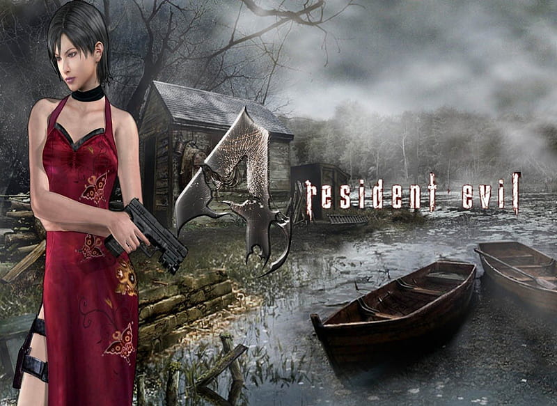 Resident Evil 4 Ada Wong Game Remake 4K Wallpaper iPhone HD Phone #4141j