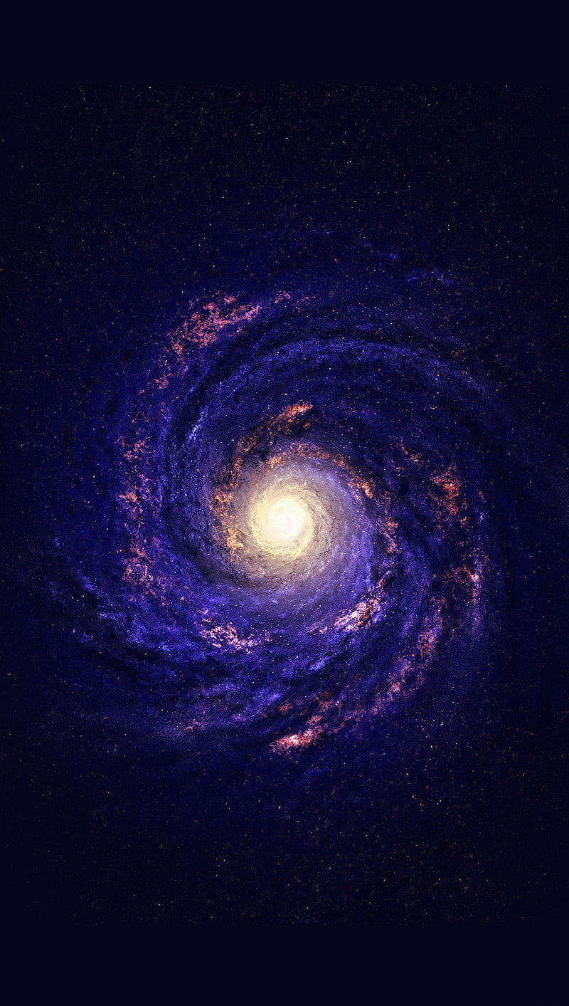 Milky Way, blue, galaxy, nature, space, stars, HD phone wallpaper | Peakpx
