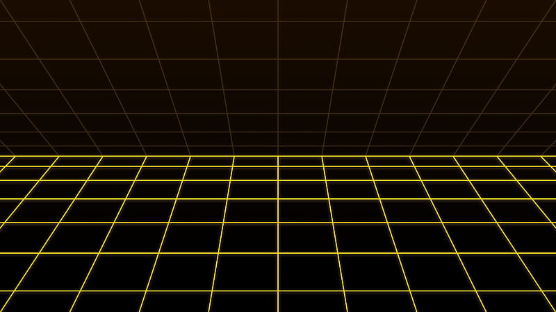 Grid Yellow , grid, abstract, artist, artwork, digital-art, , dark, black, HD wallpaper