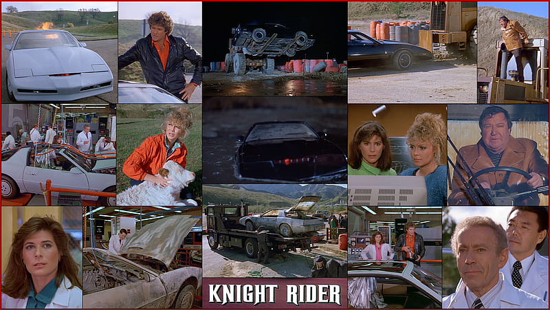 Knight Rider: Junk Yard Dog, Knight Rider, KITT, Junk Yard Dog, KITT Destroyed, Junk Yard Dog Episode, HD wallpaper