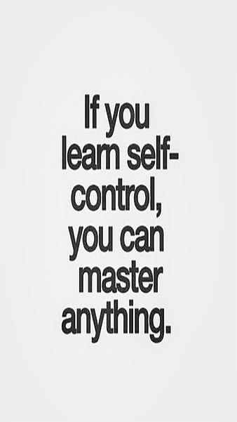 Master of All, learn, motivation, saying quotes, self control, HD wallpaper  | Peakpx