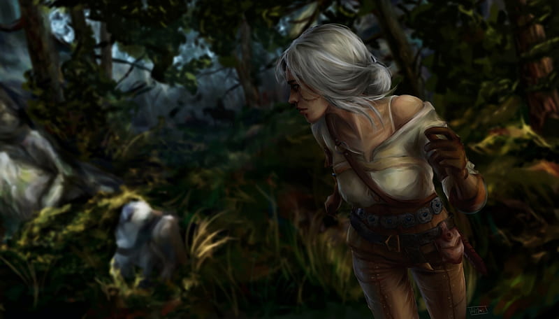 The Witcher 3 Wild Hunt Cirilla, the-witcher-3, games, ps-games, xbox-games, pc-games, artwork, fantasy-girls, HD wallpaper