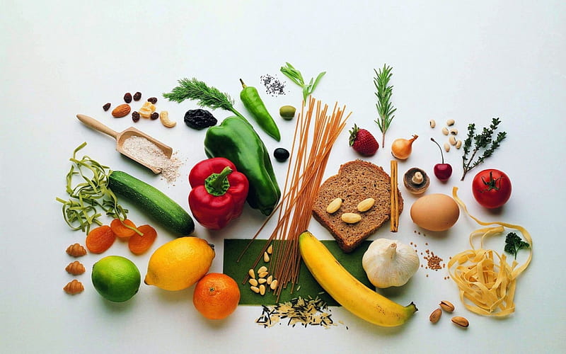 All in the Mix delicious, food, fruits, vegetable, fruit, nuts, vegatables, healthy, HD wallpaper