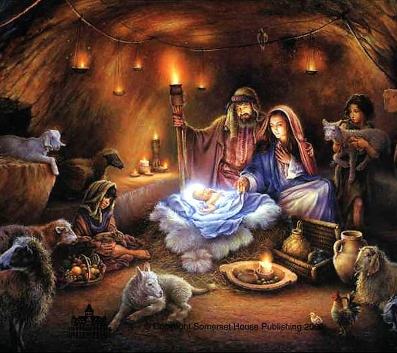 Christmas, birth, of jesus, HD wallpaper | Peakpx