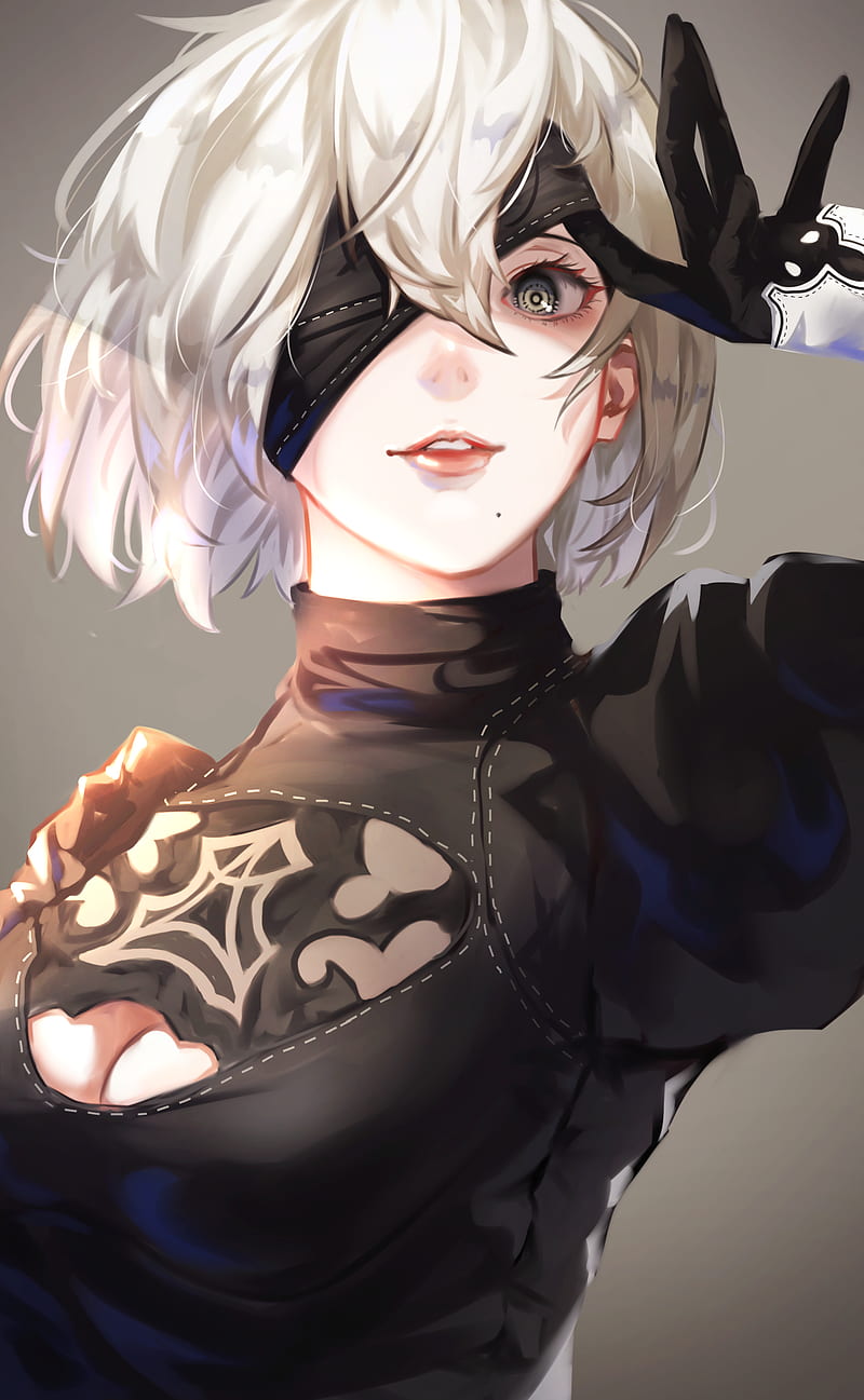 Nier Automata 2B Nier Automata sword anime HD phone wallpaper   Peakpx