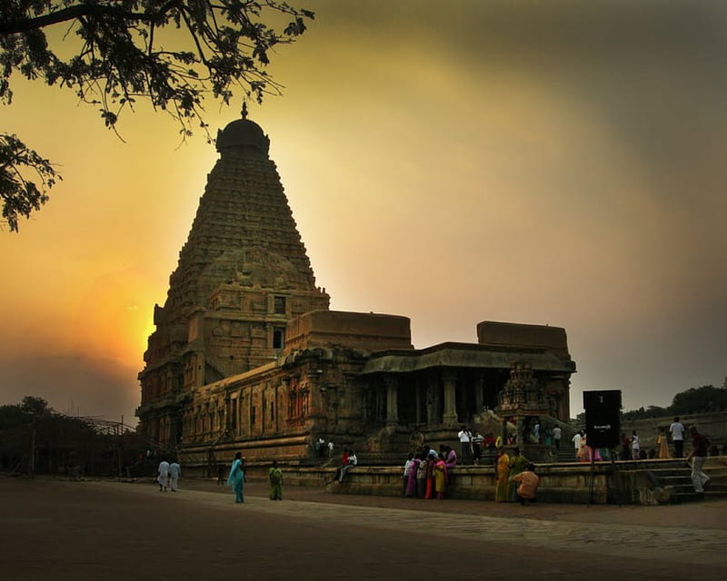 The Grand Temple of Tanjore, Temple, Tamilnadu, India, Religious,  Architectures, HD wallpaper | Peakpx