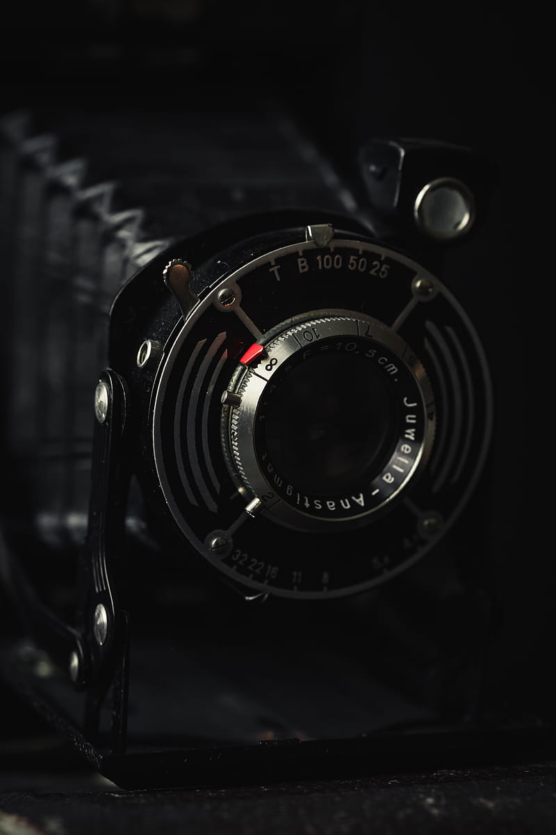 lens, camera, black, retro, old, HD phone wallpaper