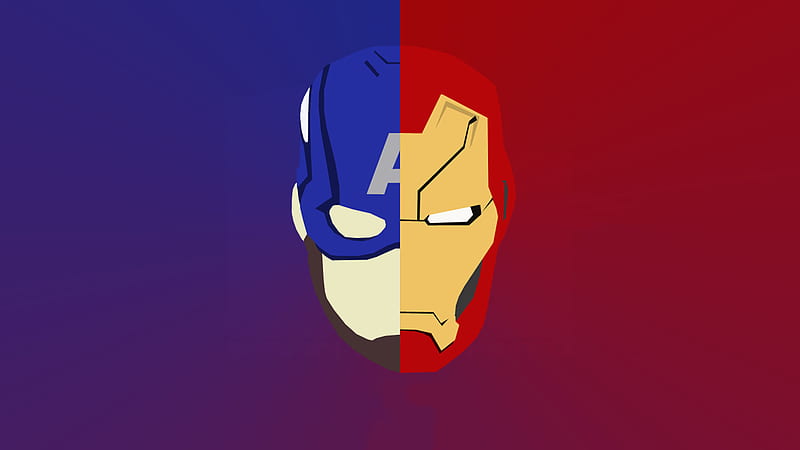 Iron Man And Captain America Artwork, iron-man, captain-america, artwork, artist, superheroes, HD wallpaper