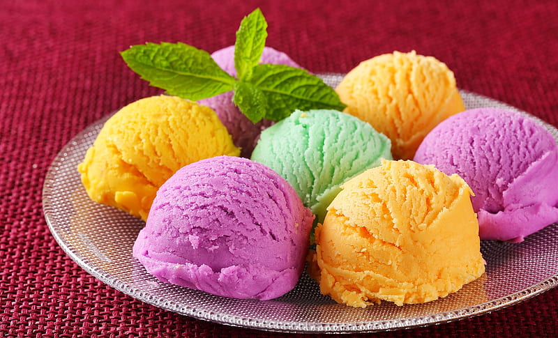 Enjoy!, vara, ice cream, food, yellow, summer, dessert, sweet
