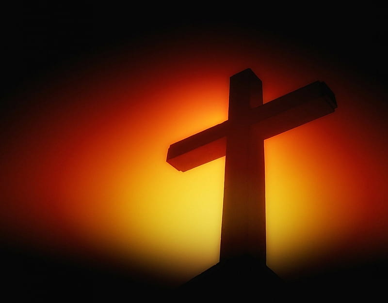 Cross at sunset, christ, passion, jesus, gospel, HD wallpaper | Peakpx