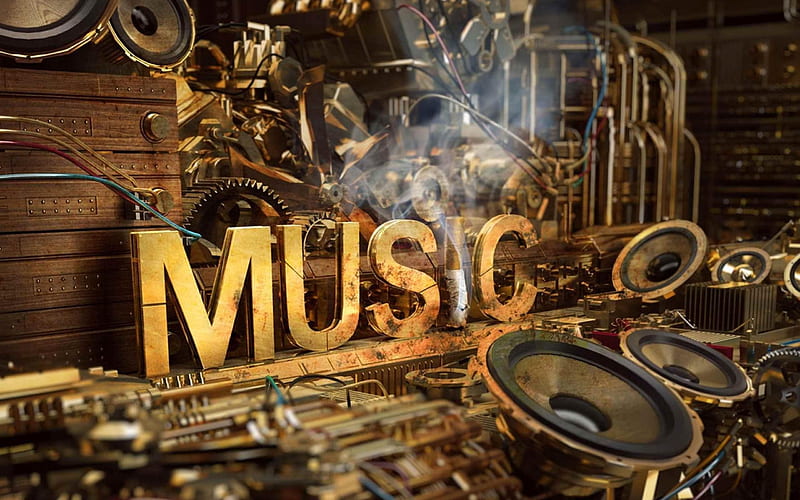 abstract music-Music lovers, HD wallpaper