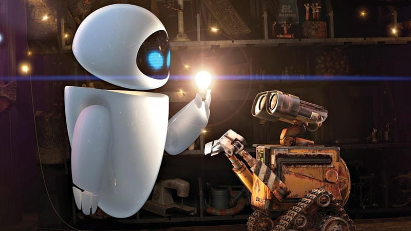 Wall-E, Animation, Movie, Wall E, Eve, HD wallpaper | Peakpx