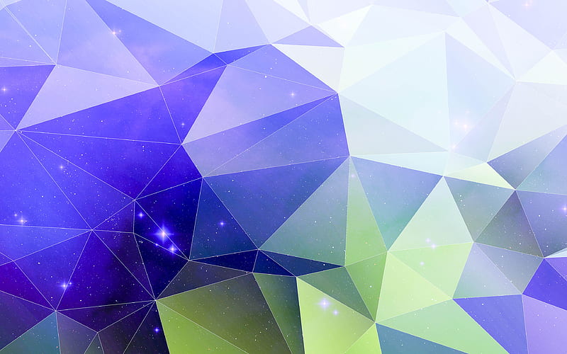HD blue low poly background wallpapers | Peakpx