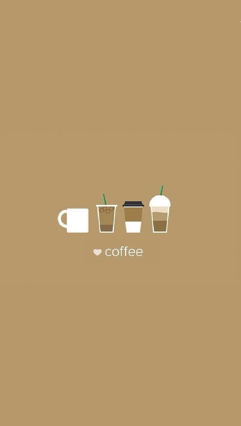 coffee lovers, cappuccino, coffee, espresso, frapp, frappuccino, latte, HD phone wallpaper