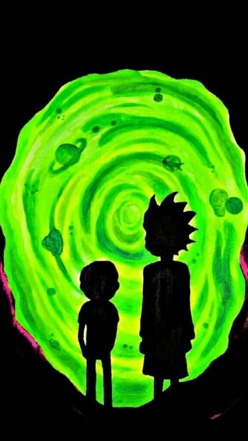 Rick And Morty Portal Free Wallpaper download - Download Free Rick