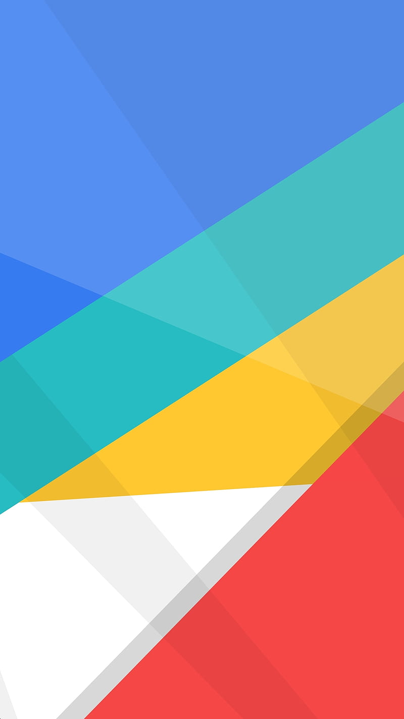 Android N abstract, google material, minimal, nougat, HD phone wallpaper