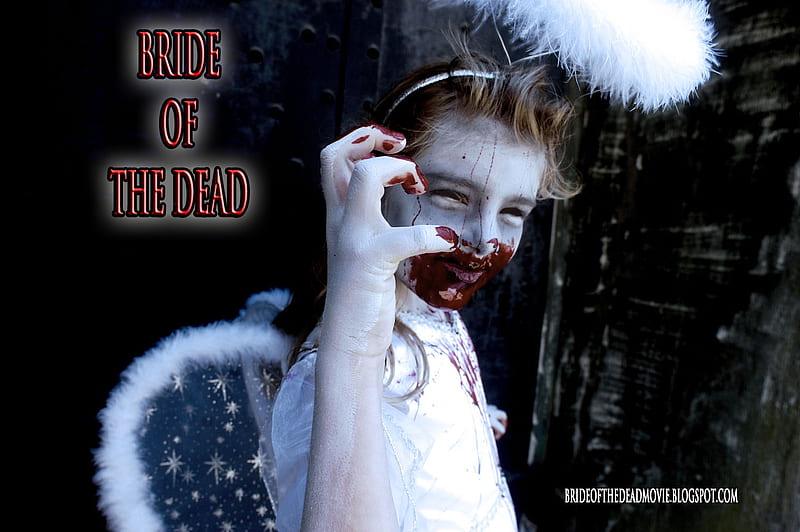 Bride of the dead movie, dead, movie, angel, flesh eating, living dead, child, horror, zombie, HD wallpaper