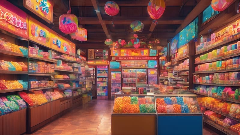 Candy Store, sweet, lollies, store, candy, HD wallpaper