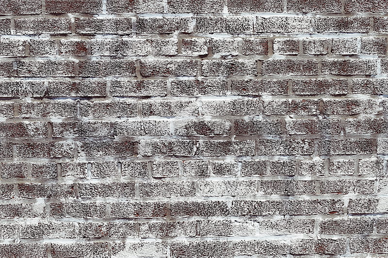 wall, brick, texture, white, HD wallpaper