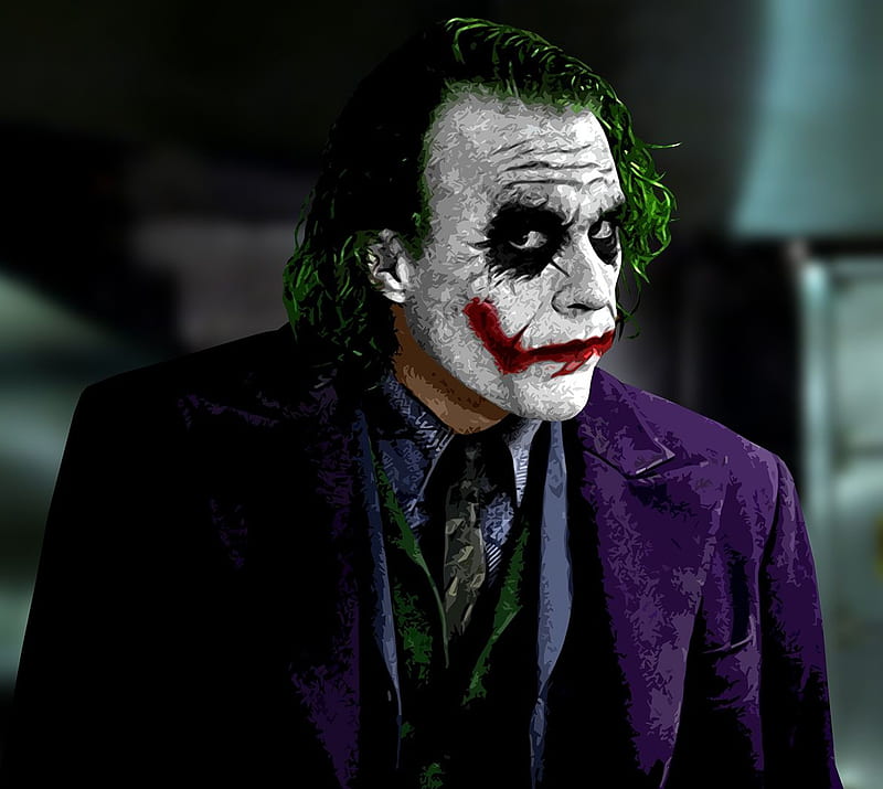 Joker Front Dark Knight Joker Hd Wallpaper Peakpx
