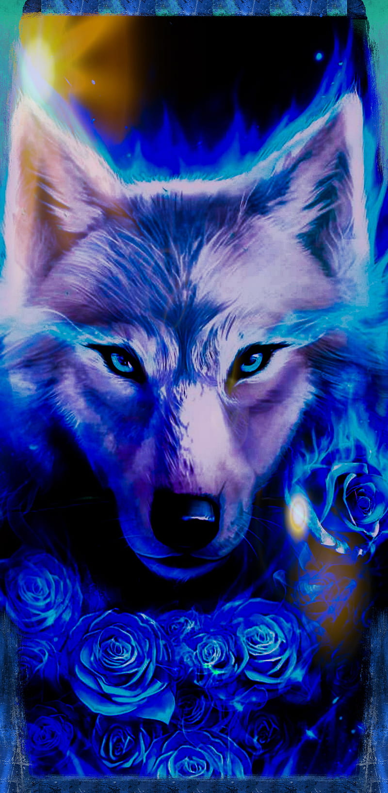 Galaxy wolf, galxy, HD phone wallpaper | Peakpx