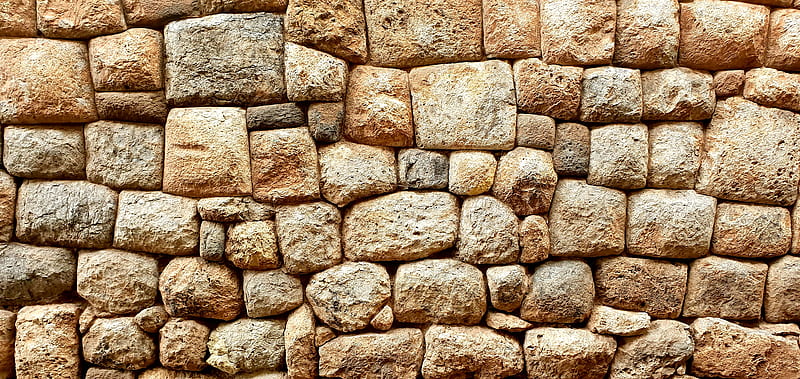 Inka Wall, texture, HD wallpaper