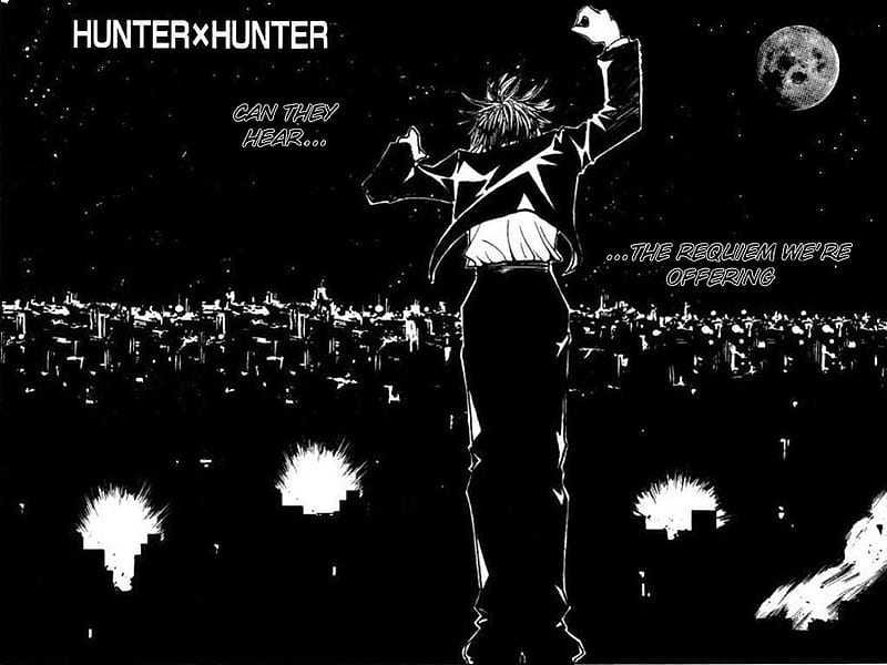 hunter x hunter kuroro lucifer Anime, HD wallpaper