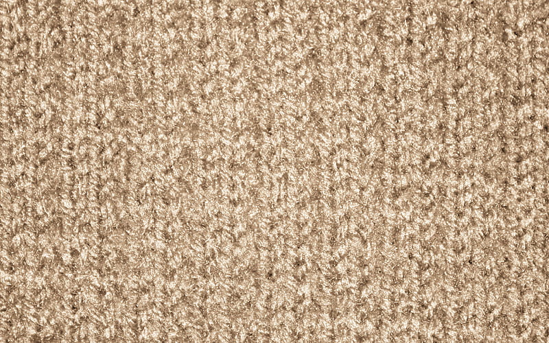 knitted texture, thread texture, beige knitted texture, knitted sweater texture, knitted background, HD wallpaper