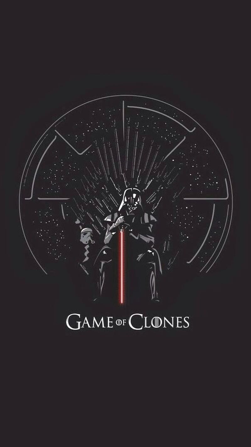 Game of clones, star, wars, starwars, fun, vader, dark, vador, HD phone wallpaper