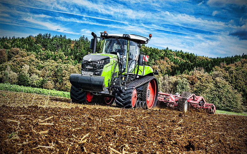 Fendt 943 Vario MT 2020 tractors, plowing field, agricultural machinery, EU-spec, R, tractor in the field, agriculture, Fendt, HD wallpaper
