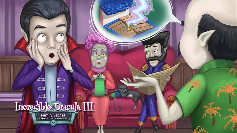 Incredible Dracula 3 - Family Secret04, hidden object, cool, video games, puzzle, fun, HD wallpaper