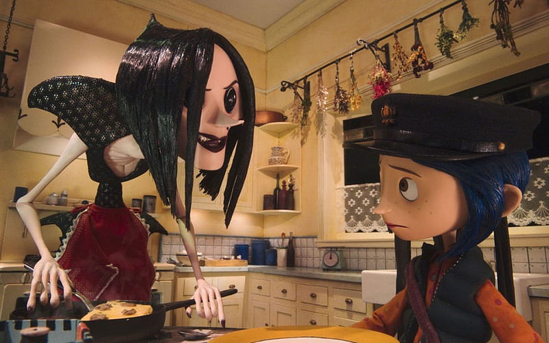 Coraline, animated, 3d, henry selick, magical, adventure, HD wallpaper