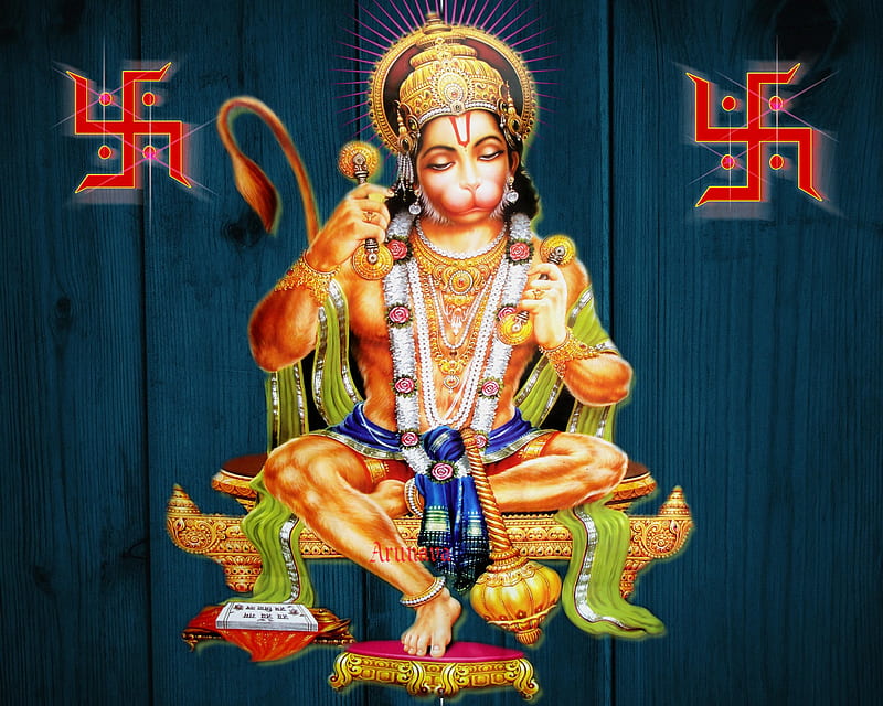 Lord Hanuman, hindu god, hanuman, god, HD wallpaper