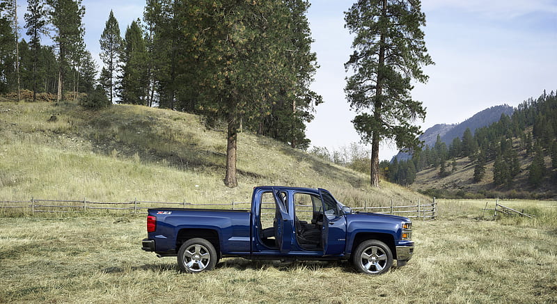 2014 Chevrolet Silverado LT Z71 - Side , car, HD wallpaper