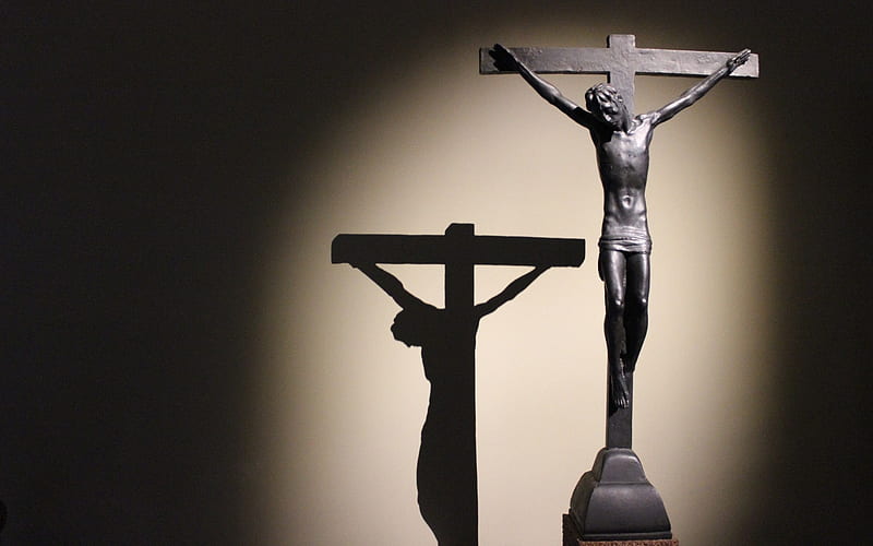 Crucifix Christ, Jesus, cross, HD wallpaper