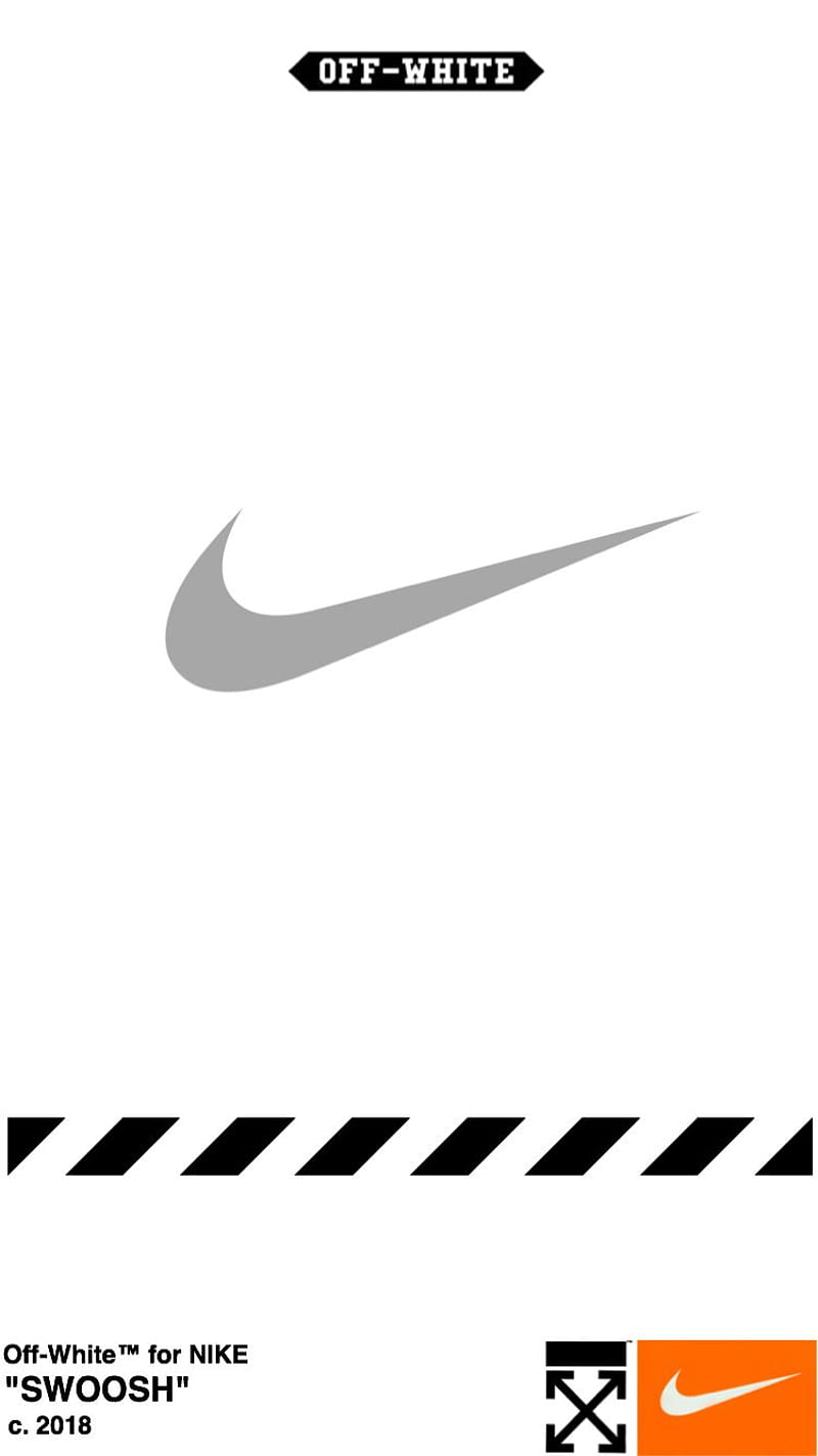 Off-White Iphone11, background, iphone11, nike, off-white, swoosh, HD phone wallpaper