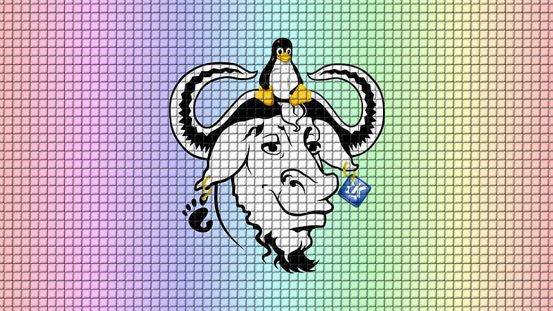 Six wallpapers of GNU 'n' Linux by mylittledemons on DeviantArt