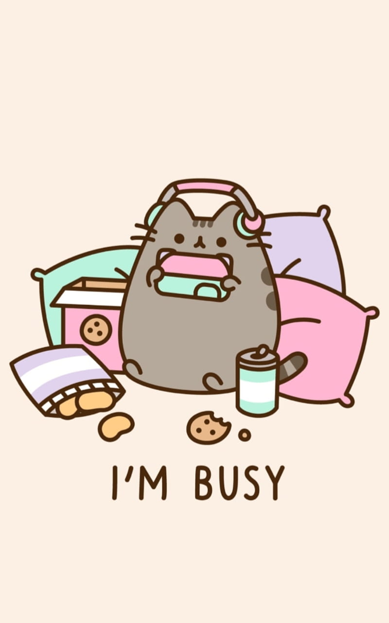 Pusheen Kawaii Cat Anime Wallpaper Lock Screen APK for Android - Latest  Version (Free Download)