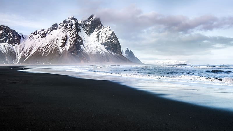 Mountains, , Vestrahorn, HD wallpaper | Peakpx