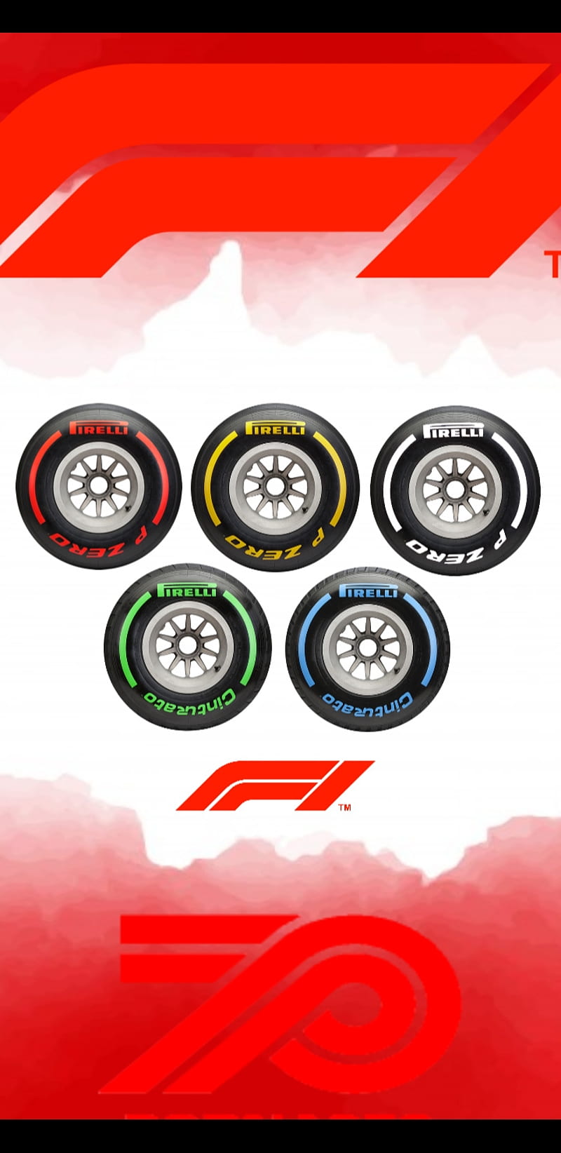 Formula 1 tires, f1, formula 1, seventy, tire, HD phone wallpaper